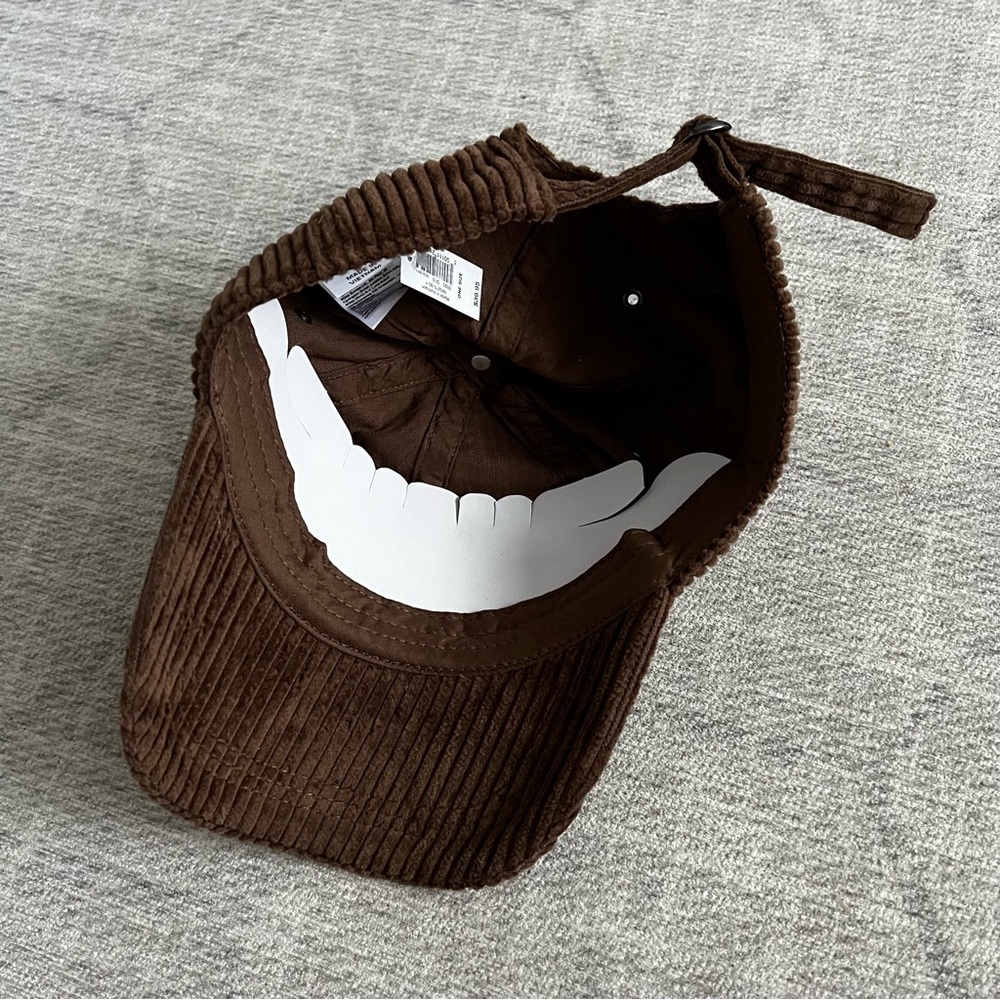 GAP X Sean Wotherspoon Brown Corduroy Casual Skater Adjustable OSFM Dad Hat NEW - Picture 5 of 6